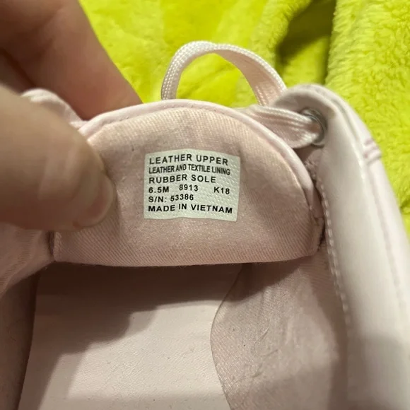 Tory Burch Sport Ruffle Golf Pink Trainers Sneakers - Picture 11 of 11